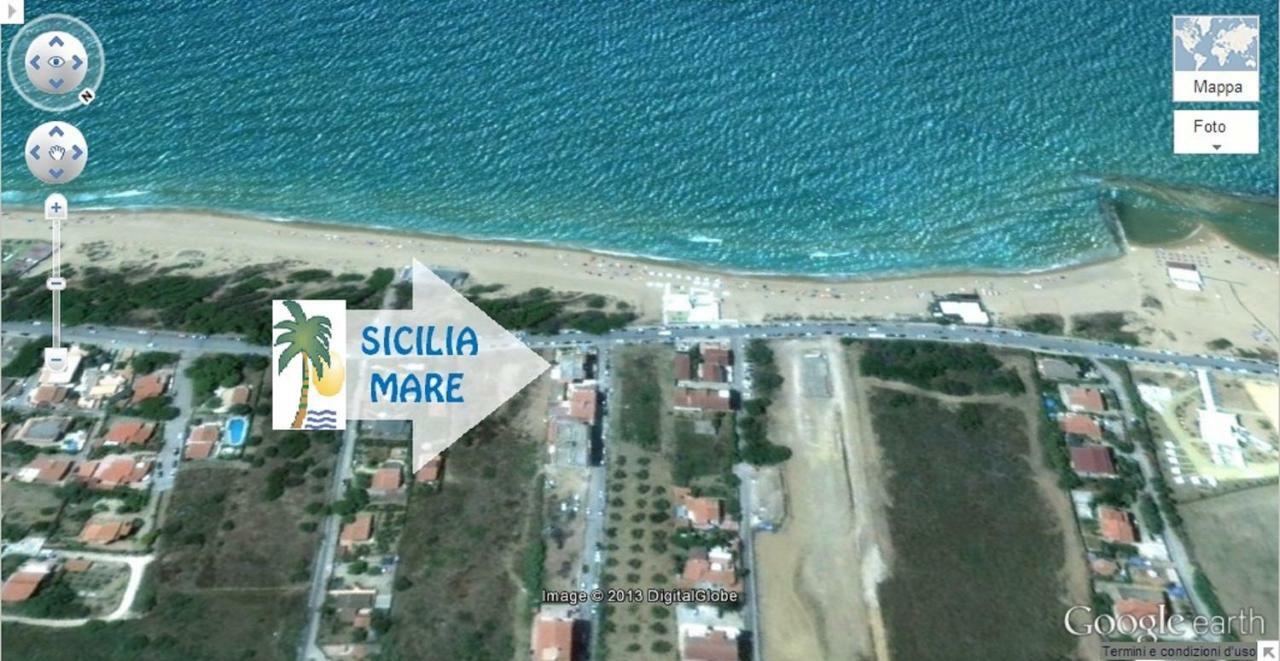 Sicilia Mare Apartments San Leone Ngoại thất bức ảnh